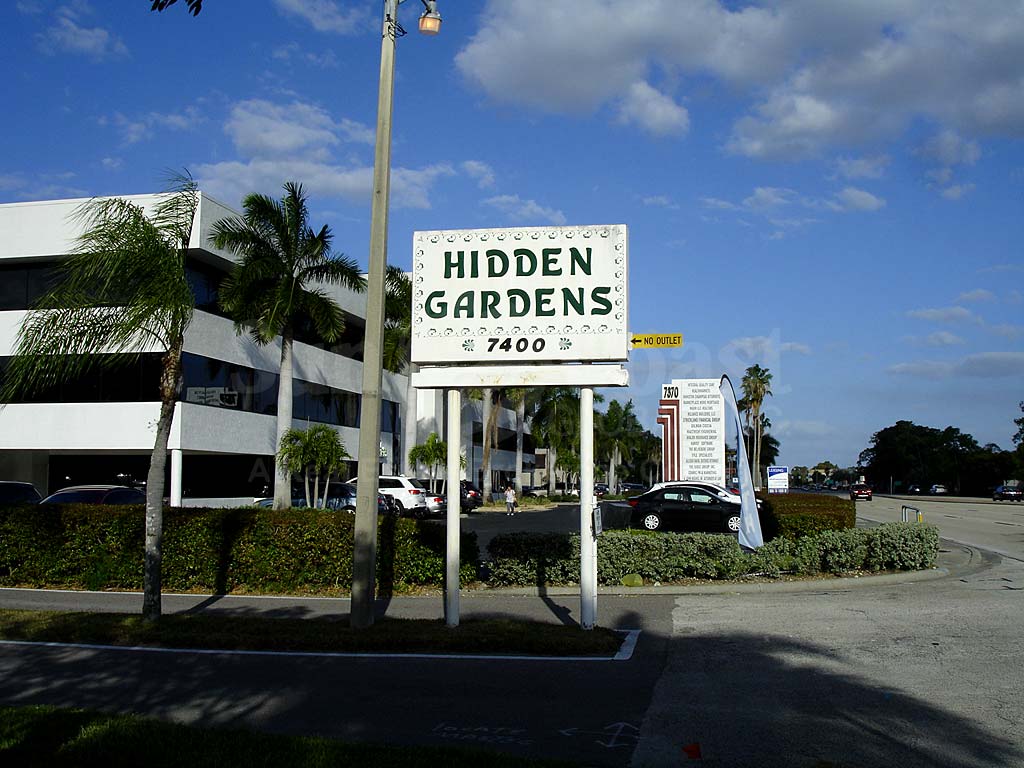 Hidden Gardens Signage